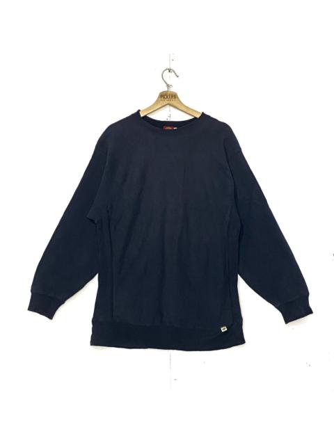 Other Designers Dickies Pullover Plain Sweatshirts Navy Medium