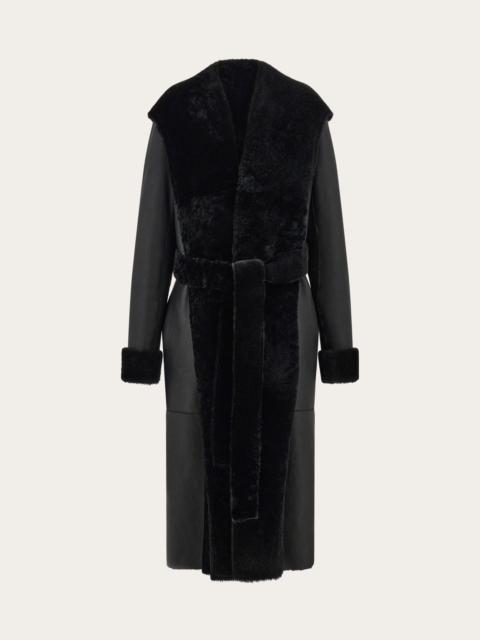 FERRAGAMO Shearling coat