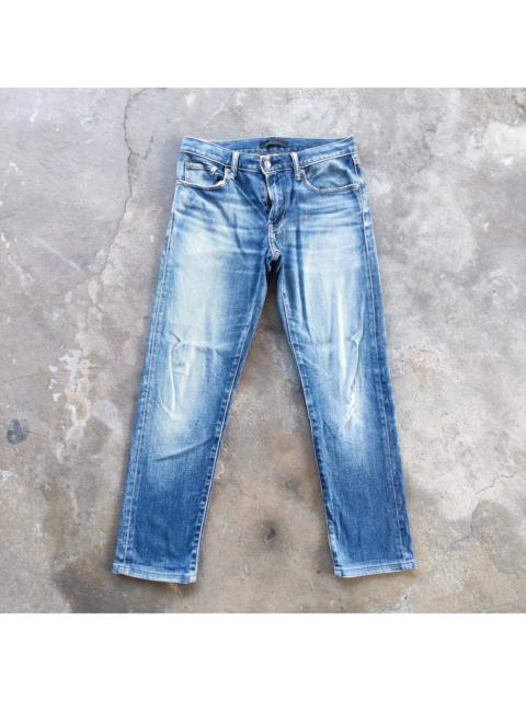 Vintage Japanese Brand Jeans Ripped Faded Pants