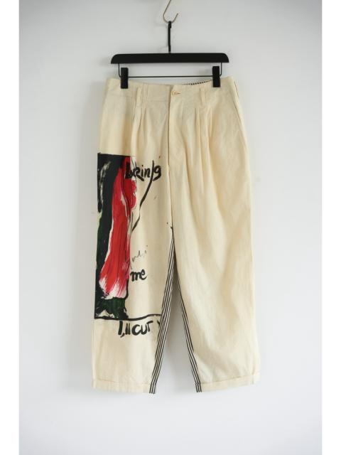 Yohji Yamamoto Yohji Yamamoto 17SS Cotton Pants