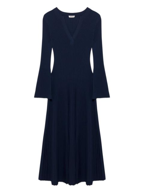 SIMKHAI Genna bell-sleeve midi dress