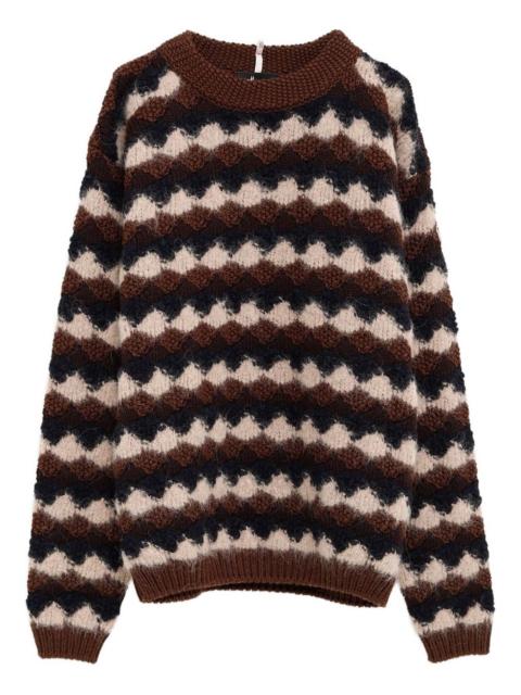 Moncler Grenoble textured sweater