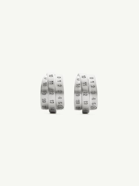 MM6 Maison Margiela Numeric earrings