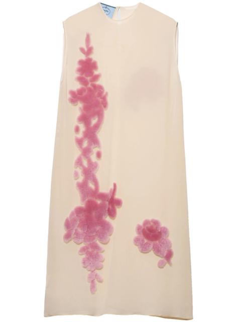 Prada Georgette Midi Dress