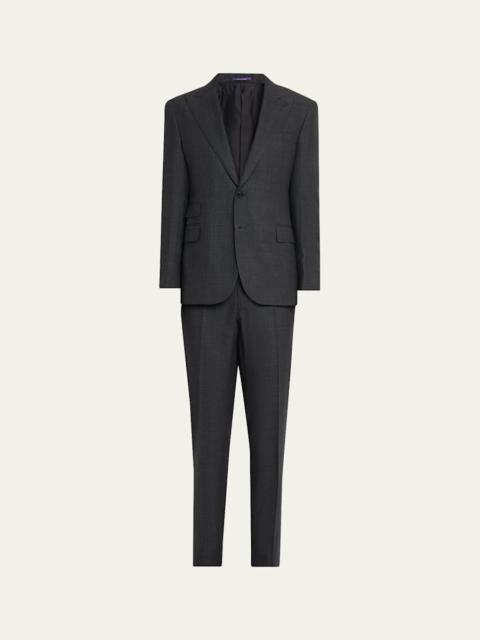 Ralph Lauren Men's Gregory Wool and Cashmere Birdseye Suit