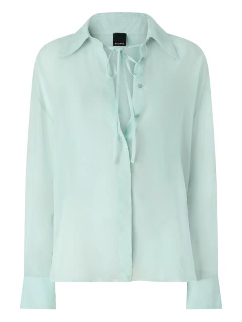PINKO Pinko Tie-neck Shirt