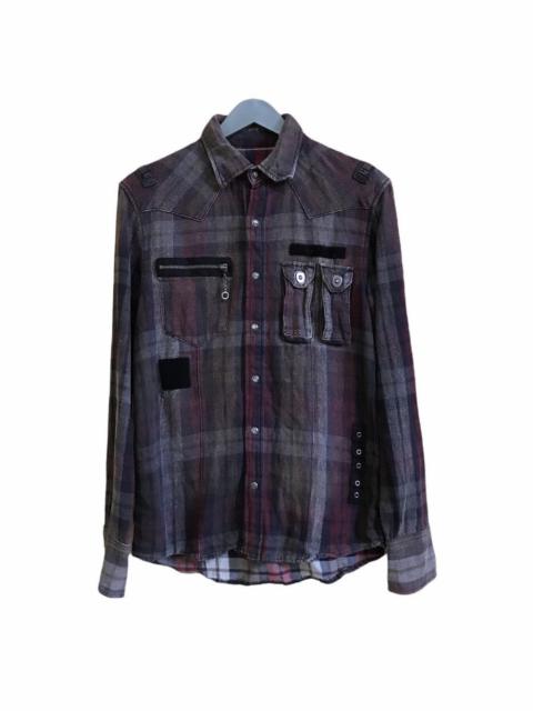 Other Designers Japanese Brand - PPFM Plaid Design Shirt