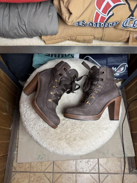 Dolce & Gabbana D&G Dolce & Gabbana Vintage Brown Leather Boots