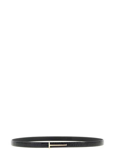 TOM FORD Crocodile belt