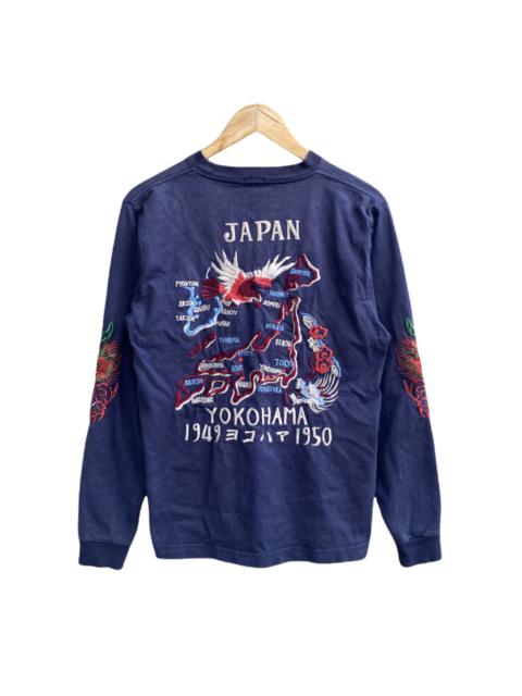 Other Designers Japanese Brand - TOYO ENTERPRISE SUKAJAN JAPAN LONG SLEEVE SHIRT