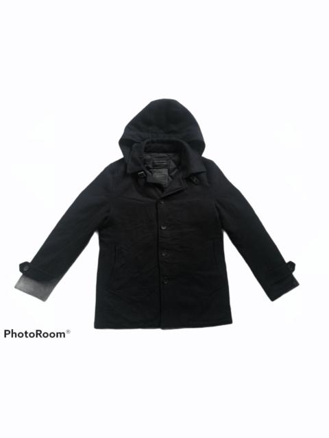 Other Designers Nano Universe - Hungary Down wool Hoodie Jacket