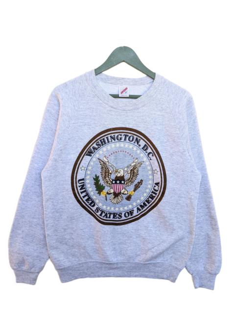 Other Designers Jerzees - Vintage 90s Washington D.C Logo Sweatshirt/Size L