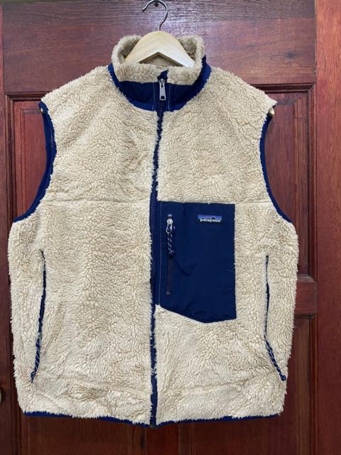 Patagonia Vintage 1990s Patagonia Deep Pile Sherpa Vest Jacket