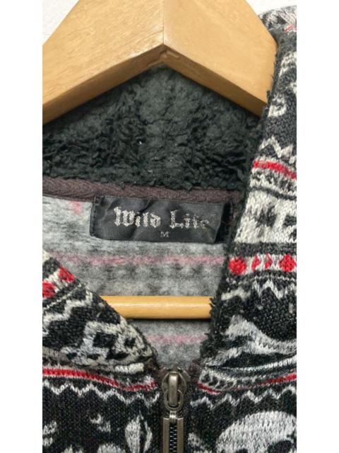 Wild Life Skulls Hoodie Sweatshirt kmrii