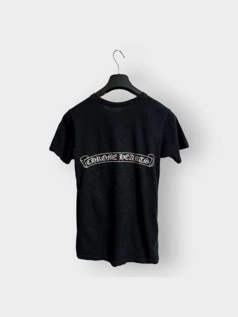 Chrome Hearts STEAL! 2010s Chrome Hearts Multi Crosses Scroll Logo Tee (S)