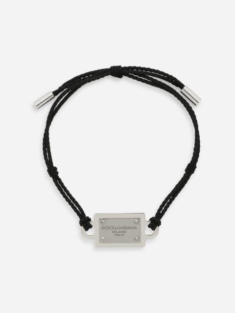 Dolce & Gabbana Cord bracelet with Dolce&Gabbana tag