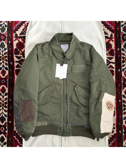 visvim Visvim 15aw Flying Ace Jacket (Patchwork) - Jacket, Outerwear, Down Jacket