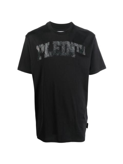 PHILIPP PLEIN Stones logo-embellished T-shirt