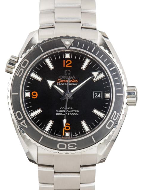 OMEGA Pre-owned Men's Omega Seamaster Planet Ocean Black Dial
