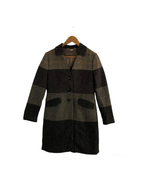 Other Designers Scapa Sports - SCAPA MADE IN ENGLAND LONG JACKET PATCHWORK DESIGN