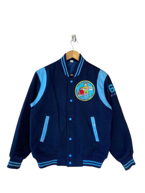 Other Designers Vintage - 🔥SALE🔥VINTAGE BASEBALL VARSITY JACKET MADE IN JAPAN