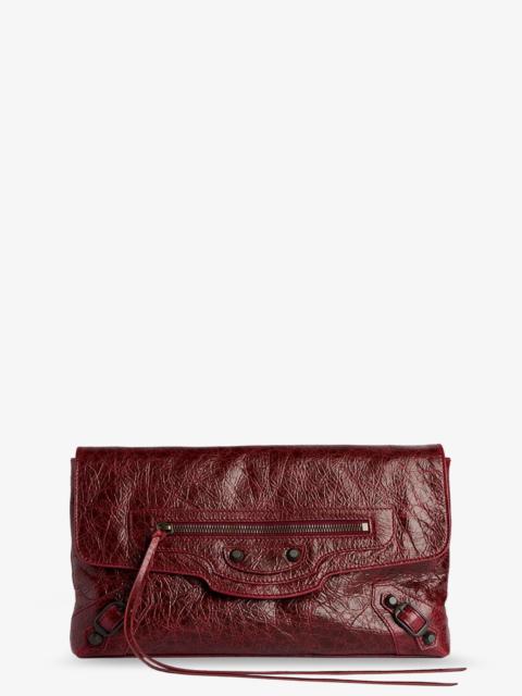 BALENCIAGA Balenciaga Le City Leather Clutch