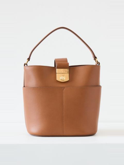 VERONICA BEARD The Crest Lock Bucket Bag