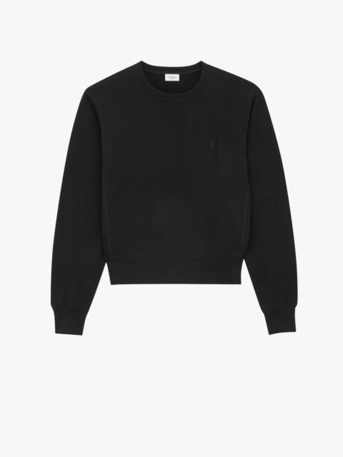 SAINT LAURENT CASSANDRE SWEATSHIRT