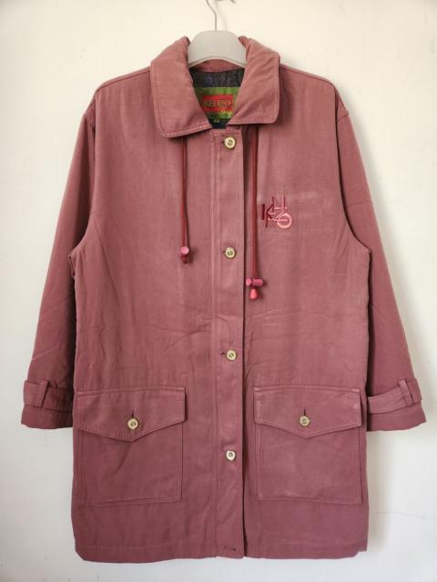 KENZO Kenzo long jacket marroon