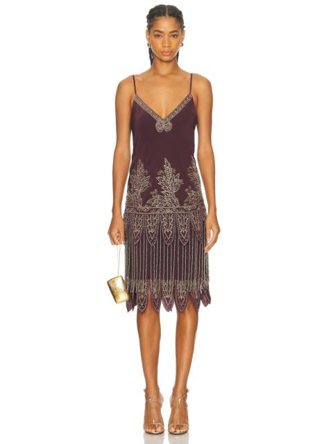 BODE Beaded Epoque Dress