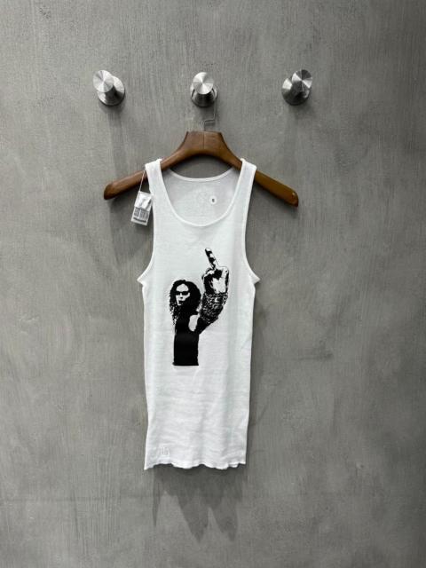 Chrome Hearts Chrome Hearts Ribbed Richard Stark Tank Top White