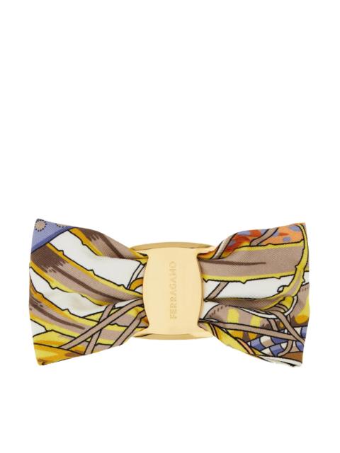 FERRAGAMO Ferragamo Women Bow Hair Clip With Rooster Pattern