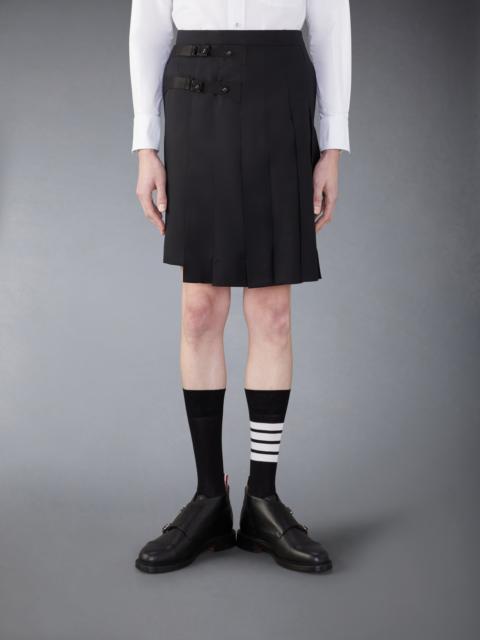 Thom Browne Twill Wool Backstrap Skort