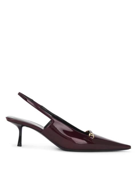 SAINT LAURENT Saint Laurent Womens Carine 55mm Slingback Pumps