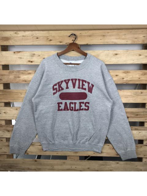 Other Designers Vintage - Vintage Skyview Eagle Spell Out Crewneck Sweatshirt