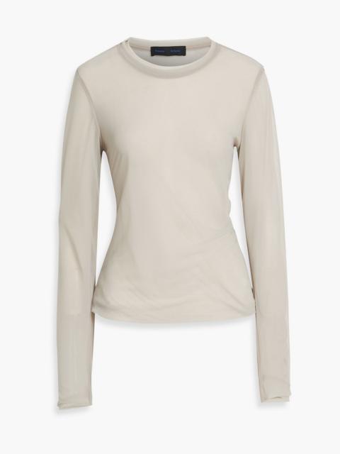 Proenza Schouler Dara chiffon top