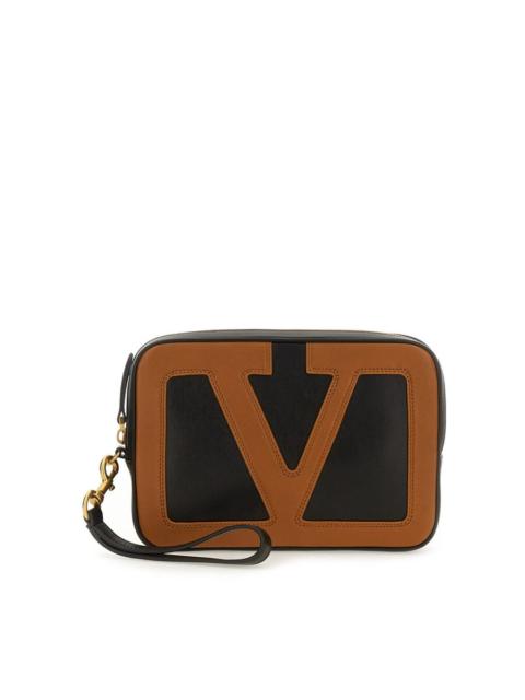 Valentino Valentino Garavani Viva Superstar Nappa Leather Pouch