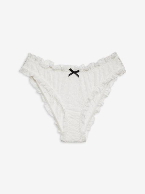 For Love & Lemons Sally Stretch Lace Cheeky Panty