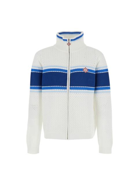 CASABLANCA Mesh Stripe Track Jacket