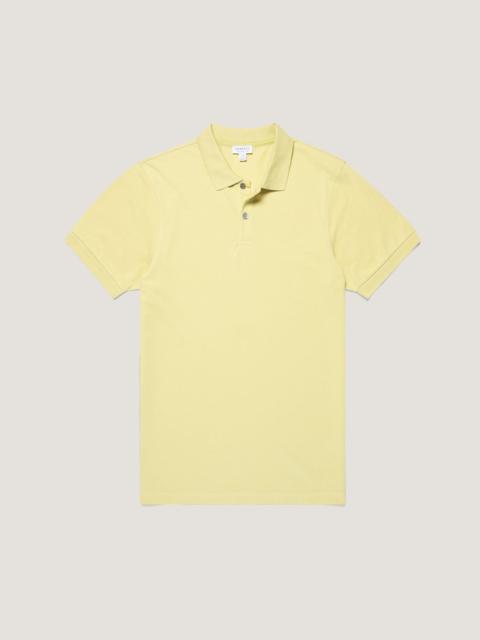Sunspel Piqué Polo Shirt
