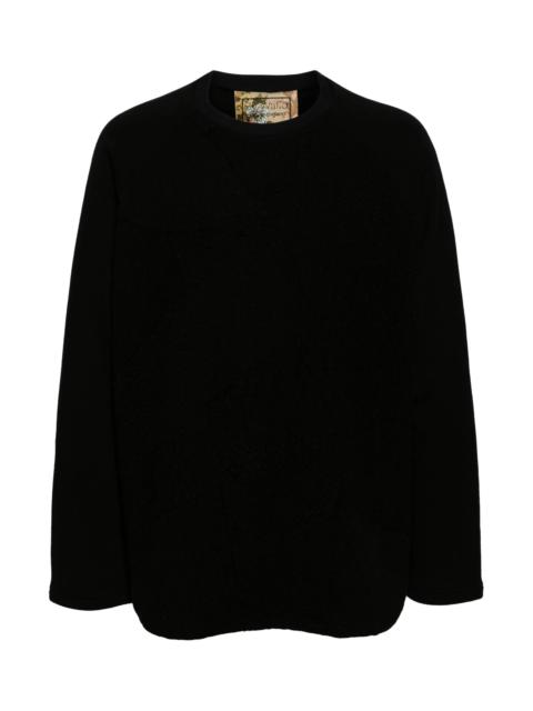 By Walid CREW-NECK COTTON JUMPER