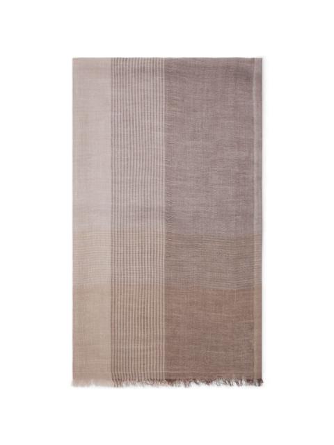 Brunello Cucinelli striped scarf