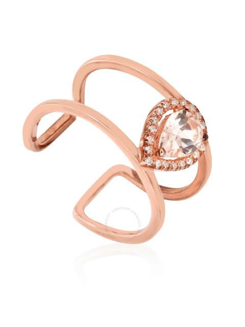 Other Designers Diamanti Per Tutti Ladies Rose-gold Fusion Open Ring
