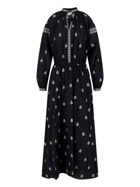 Isabel Marant 'RODILIA' SILK MAXI DRESS
