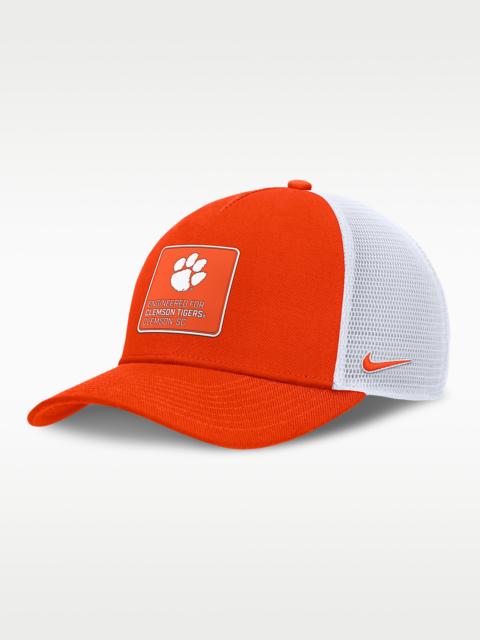 Nike Clemson On-Field Rise Engineered Men's Nike College Trucker Adjustable Hat