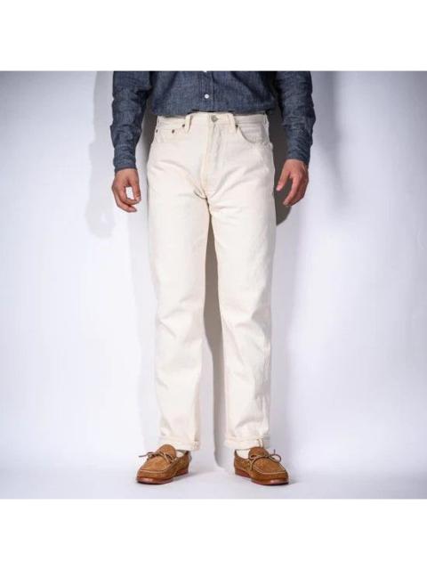 Other Designers Boncoura 66 Off White Denim Selvedge Jeans