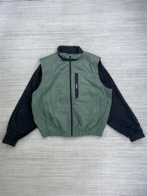 Other Designers Descente × Japanese Brand - Vintage Descente Golf Multi Pocket Two Tone Color Jacket