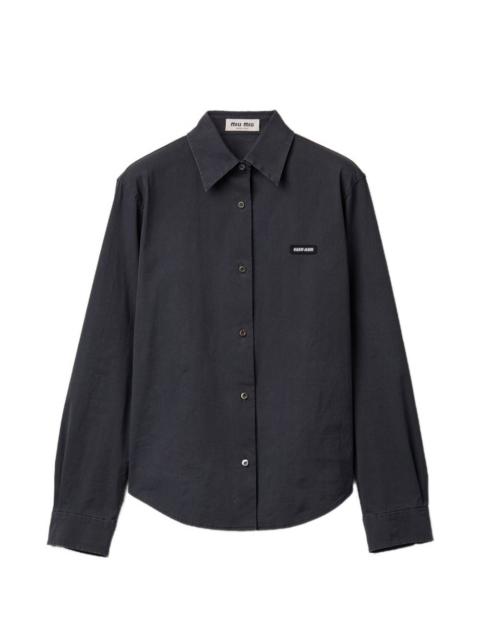 Miu Miu Miu Miu Women Cotton Shirt