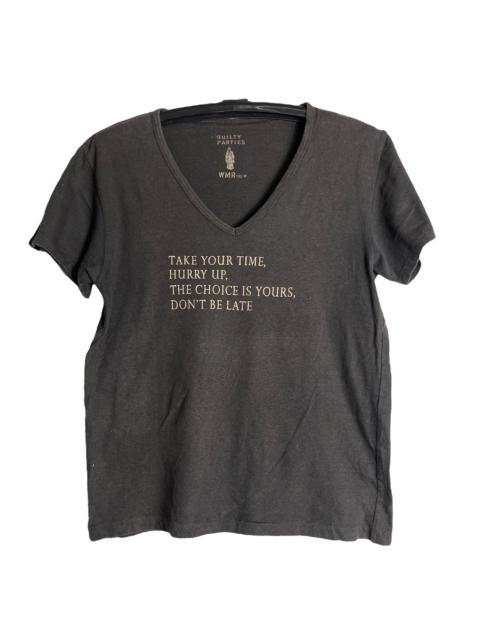 Other Designers 🔥RARE🔥Guilty Parties Wacko Maria Japanese V Neck Shirt