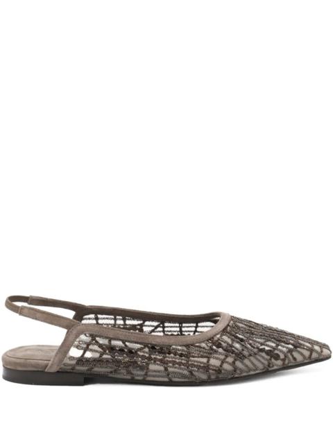 Brunello Cucinelli Women Ballerinas With Beads